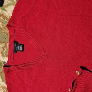 RXB OVERSIZED SWEATER IN SCARLET